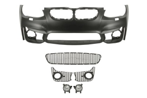Bara protectie fata potrivita BMW 3 E92, E93 2010-2013 - plastic, grunduita