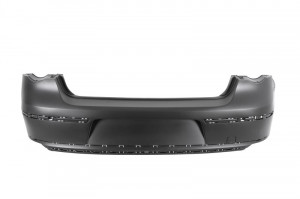 Bara spate cu capac carlig cu locas ornament, grunduit, TUV potrivit VW PASSAT B6 Sedan 2005-2010