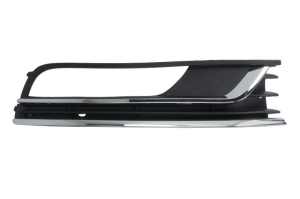 Capac bara fata Dreapta COMFORTLINE, cu locas lampa ceata, crom/negru potrivit VW PASSAT ALLTRACK B7, PASSAT B7 08.10-12.15 08.10-12.14 - Img 1