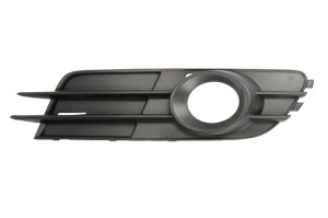 Capac bara fata Dreapta cu locas lampa ceata, negru potrivit AUDI A6 C7 11.10-09.18 11.10-06.14 - Img 1