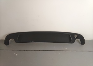 Capac bara Spate potrivit VW GOLF 6 Hatchback 2008-2016 - GTI, cu doua locasuri esapament, negru - Img 3