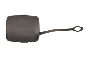 Capac carlig remorcare Spate potrivit AUDI A3 2012-2020 Hatchback dupa 2016 - (plastic, grund)