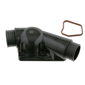 Carcasa termostat potrivit BMW 3 (E36), 5 (E34), Z3 (E36) 2.0-3.2 06.87-06.03 potrivit BMW - Img 1