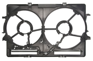 Carcasa ventilator radiator potrivit AUDI A4 ALLROAD B8, A4 B8, A5, A6 ALLROAD C7, A6 C7, A7, Q3, Q5 1.4-3.2 06.07-10.18 - Img 1