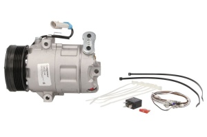 Compresor climatizare potrivit OPEL ASTRA G, ASTRA G CLASSIC, ASTRA G/KOMBI, ASTRA H, ASTRA H GTC, COMBO TOUR, COMBO/MINIVAN, CORSA C, CORSA C/HATCHBACK, MERIVA A, TIGRA, ZAFIRA A 1.0-2.2 02.98- - Img 1