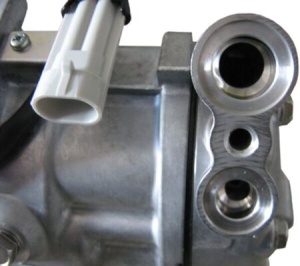 Compresor climatizare potrivit OPEL ASTRA G, ASTRA G CLASSIC, ASTRA G/KOMBI, COMBO TOUR, COMBO/MINIVAN, CORSA C, CORSA C/HATCHBACK, CORSA D, MERIVA A, ZAFIRA A 1.7D/2.0D/2.2D 02.98- - Img 3