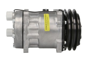 Compresor climatizare (R134a) potrivit CASE IH 436, 446, 525; DEUTZ FAHR 1130 TTV, 1145 TTV, 1160 TTV, 410 TTV, 420 TTV, 430 TTV, 610 TTV, 620 TTV, 630 TTV, 29.6, 29.6 LP, 35.7, 40.8, 40.9 - Img 4