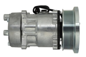 Compresor climatizare (R134a) potrivit FIATAGRI 670, 670 DT, G 170, G 190, G 210, G 240; NEW HOLLAND 8670, 8670 A, 8770, 8770 A, 8970, 8970 A, 170/8670, 190/8770, 100, 110, 115, 80, 90 - Img 4