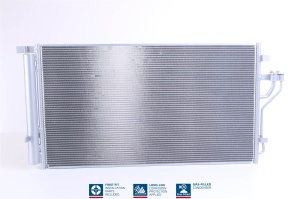 Condensator climatizare (cu uscator, element aditional) potrivit HYUNDAI IX35; KIA CARENS IV, SPORTAGE III 1.6/2.0 08.09- - Img 3