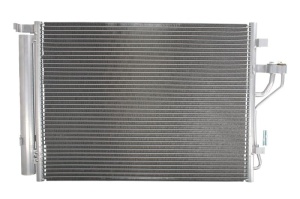 Condensator climatizare (cu uscator) potrivit HYUNDAI IX35; KIA CARENS IV, SPORTAGE III, SPORTAGE IV 1.7D/2.0/2.0D 08.09- - Img 1