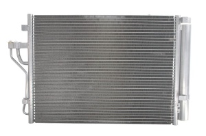 Condensator climatizare (cu uscator) potrivit HYUNDAI IX35; KIA CARENS IV, SPORTAGE III, SPORTAGE IV 1.7D/2.0/2.0D 08.09- - Img 2