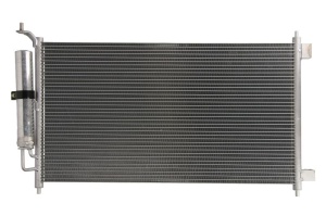 Condensator climatizare (cu uscator) potrivit NISSAN CUBE, JUKE, MICRA C+C III, MICRA III, NOTE, PULSAR, SENTRA VII, TIIDA; RENAULT MODUS 1.0-1.8 03.02- - Img 1