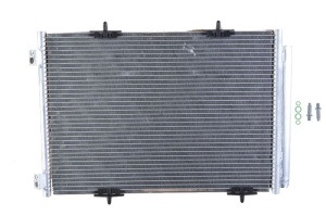 Condensator climatizare potrivit CITROEN C2, C3 / Peugeot 1007, 207, 1.6 HDI 16V/1.6, 09.05- - Img 1