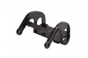 Conector spalator far Fata Stanga (Inferior, plastic, negru) potrivit BMW 5 (E60), 5 (E61) 12.01-12.10 07.03-12.10 - Img 2