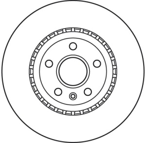 Disc frana Fata Dreapta/Stanga potrivit OPEL INSIGNIA A, INSIGNIA A COUNTRY; SAAB 9-5 1.4-2.8 07.08-03.17 - Img 4