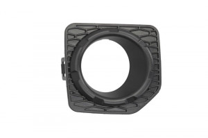 Element bara Dreapta cu locas lampa ceata, negru potrivit LAND ROVER FREELANDER 2 2006-2014 2010-2015