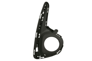 Element bara grila dreapta cu locas proiector negru mat potrivit TOYOTA YARIS XP130 2017-2019