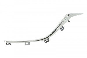 Element grila fata Stanga potrivit MAZDA 3 dupa 2013 - (crom)