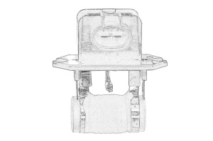 Element reglare suflanta (resistor) potrivit HYUNDAI ELANTRA IV, I20 I, I30, IX20; KIA CARENS IV, CEE'D, PRO CEE'D, SOUL I, VENGA 1.1D-2.0D 11.05- - Img 3