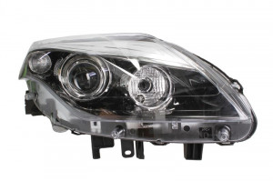 Far Dreapta (bi-xenon, D1S/W5W, electric, fara motoras, culoare semnalizator: transparent) potrivit RENAULT LAGUNA, LAGUNA II, LAGUNA III -10.15 - Img 1