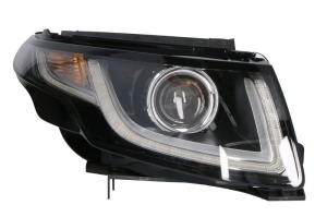 Far Dreapta (D3S/LED, electric, cu motor) potrivit LAND ROVER RANGE ROVER EVOQUE dupa 2015
