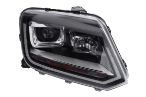 Far dreapta (D8S/LED, electric, cu motor) potrivit VW AMAROK 2H 2010-2022