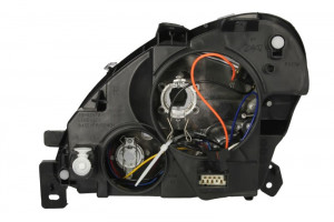Far Dreapta (H1/H7, electric, cu motor, culoare insertie: cromat) potrivit CITROEN XSARA, XSARA/HATCHBACK, XSARA/KOMBI - Img 2