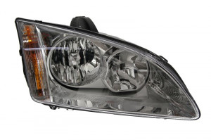 Far Dreapta (H1/H7, electric, cu motor, culoare insertie: negru) potrivit FORD FOCUS II; -02.08 - Img 1