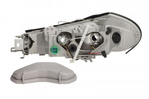 Far Dreapta (H1/H7, electric, fara motoras, culoare insertie: cromat) potrivit FORD MONDEO II - Img 2