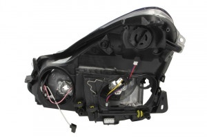 Far Dreapta (H1/H7, electric, fara motoras, culoare insertie: cromat) potrivit OPEL CORSA D, CORSA D/HATCHBACK - Img 2