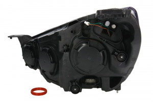 Far Dreapta (H1/H7/LED, electric, cu motor, culoare insertie: cromat) potrivit FORD FOCUS IV 2014-2018 - Img 2