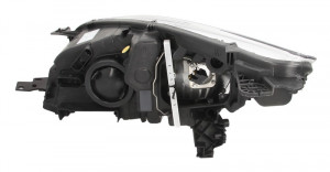 Far Dreapta (H15/H7, electric, cu motor, culoare insertie: cromat, culoare semnalizator: cromat) potrivit FORD KUGA II - Img 2