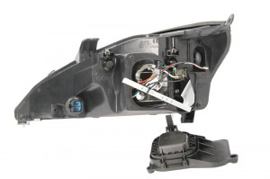 Far Dreapta (H4, electric, fara motoras, culoare insertie: negru) potrivit FORD FOCUS I, FOCUS I/KOMBI; ZX3 - Img 2