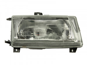 Far dreapta (H4, electric, manual, fundal argintiu) VW CADDY, POLO 1995-2004 - Img 1