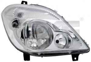 Far Dreapta (H7/H7, electric, cu motor, culoare insertie: cromat) potrivit MERCEDES SPRINTER 3,5-T (B906), SPRINTER 3-T (B906), SPRINTER 4,6-T (B906), SPRINTER 5-T (B906) - Img 3