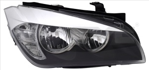Far Dreapta (H7/H7, electric, cu motor) potrivit BMW X1 (E84) 2009-2015