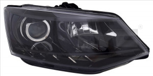 Far dreapta (H7/H7/LED, electric, cu motor) potrivit SKODA FABIA III 2014-2018