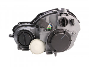 Far Dreapta (H7/PY21W/W5W, electric, cu motor, bec, culoare insertie: cromat, culoare semnalizator: alb) potrivit MERCEDES C (CL203) -01.07 - Img 2