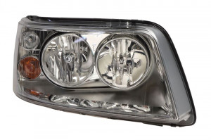 Far Dreapta (halogen, H1/H7/PY21W/W5W, electric, cu motor, culoare insertie: cromat) potrivit VW MULTIVAN T5, TRANSPORTER T5 - Img 1