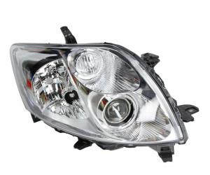 Far Dreapta (halogen, H11/HB3/W5W, electric, cu motor, culoare semnalizator: transparent) potrivit TOYOTA AURIS -09.12 - Img 1