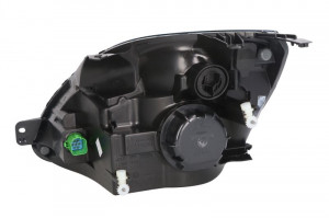 Far Dreapta (halogen, H4/PY21W/W5W, electric, cu motor, bec) potrivit FORD FIESTA V - Img 2