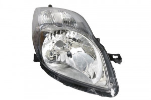 Far Dreapta (halogen, H4/W5W, electric, cu motor, culoare semnalizator: transparent) potrivit DAIHATSU CHARADE VIII; TOYOTA YARIS -11.11 - Img 1