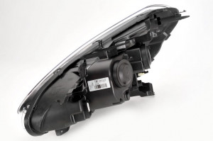 Far Dreapta (halogen, H7/W5W, electric, fara motoras, culoare insertie: cromat, culoare semnalizator: transparent) potrivit RENAULT CLIO III, CLIO III/HATCHBACK -11.12 - Img 3