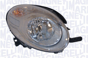 Far Dreapta (halogen, PY21W, electric, cu motor, bec, culoare insertie: cromat, culoare semnalizator: portocaliu) potrivit FIAT 500L - Img 3
