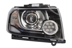 Far Dreapta (HB3/LED, electric, cu motor, cu lumina de pozitie LED) potrivit LAND ROVER FREELANDER 2 potrivit LAND ROVER 2010-2014