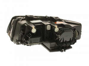 Far dreapta potrivit AUDI A4 2000-2004 - (D1S/H7, reglaj electric, fundal negru) - Img 2