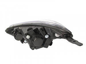 Far dreapta potrivit HYUNDAI I20 2008-2015 - (H7, reglaj electric, fundal cromat, Semnalizator argintiu) - Img 2