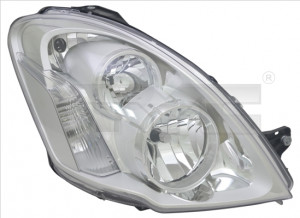 Far dreapta potrivit IVECO DAILY 2011-2014 - (H1/H7, reglaj electric, cu motoras)