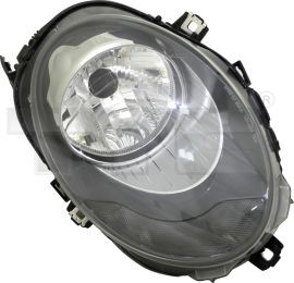 Far dreapta potrivit MINI MINI MINI CLUBMAN dupa 2013 - (H4, electric, cu motoras, fundal transparent)