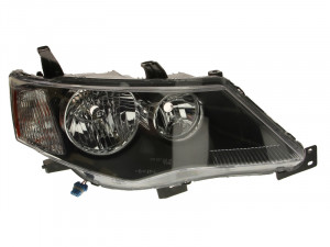 Far dreapta potrivit MITSUBISHI OUTLANDER 2006-2009 - (HB3/HB4, electric, cu motoras, fundal negru)